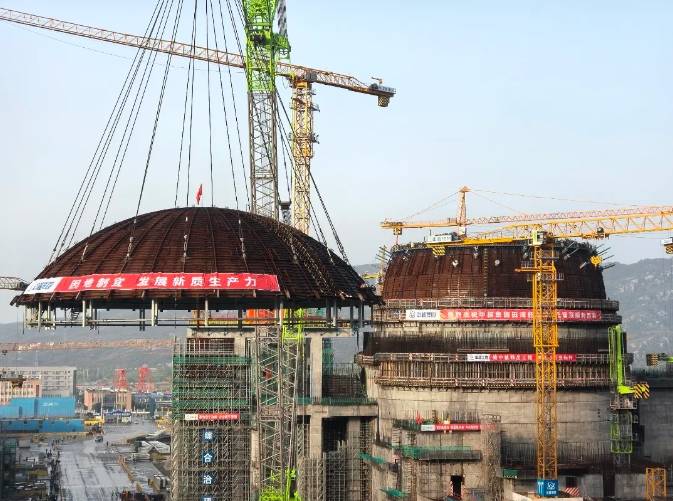 田湾核电8号机组常规岛主体结构顺利完成