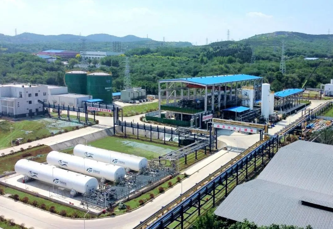 国富氢能10吨/天液氢工厂试运行前首秀