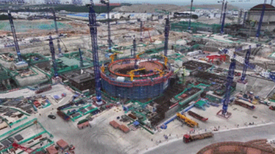 “华龙一号”核岛施工集成平台在中广核陆丰核电6号机组投用
