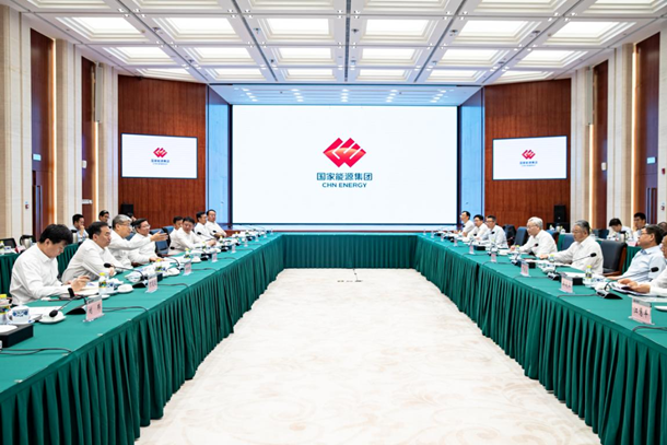 刘国跃会见国机集团党委书记、董事长张晓仑