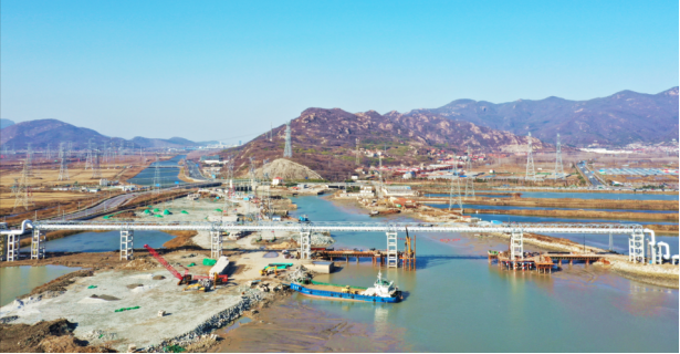 全国首条核能综合利用工业蒸汽管网工程正式通汽运行