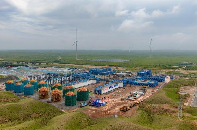 全球首个30兆瓦级纯氢燃机示范项目开工