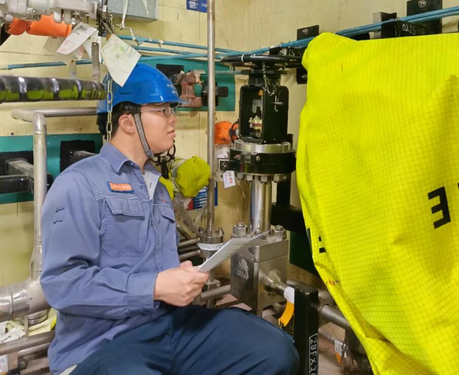 三澳核电化容系统加氢管线调节阀问题成功解决，为2号机组冷试保