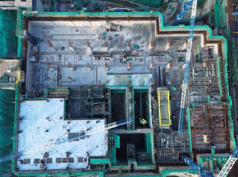 迈入新阶段！漳州核电4号机组常规岛首块零米板成功浇筑