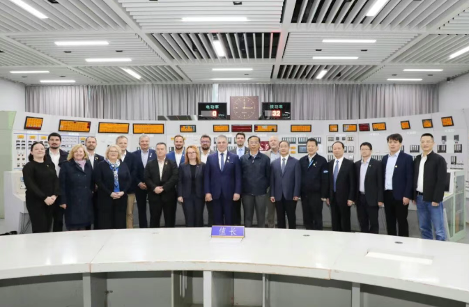 斯洛文尼亚共和国国民委员会主席参访秦山核电