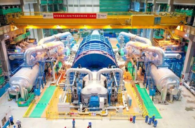 华能海南昌江核电3号机组汽轮机非核冲转成功