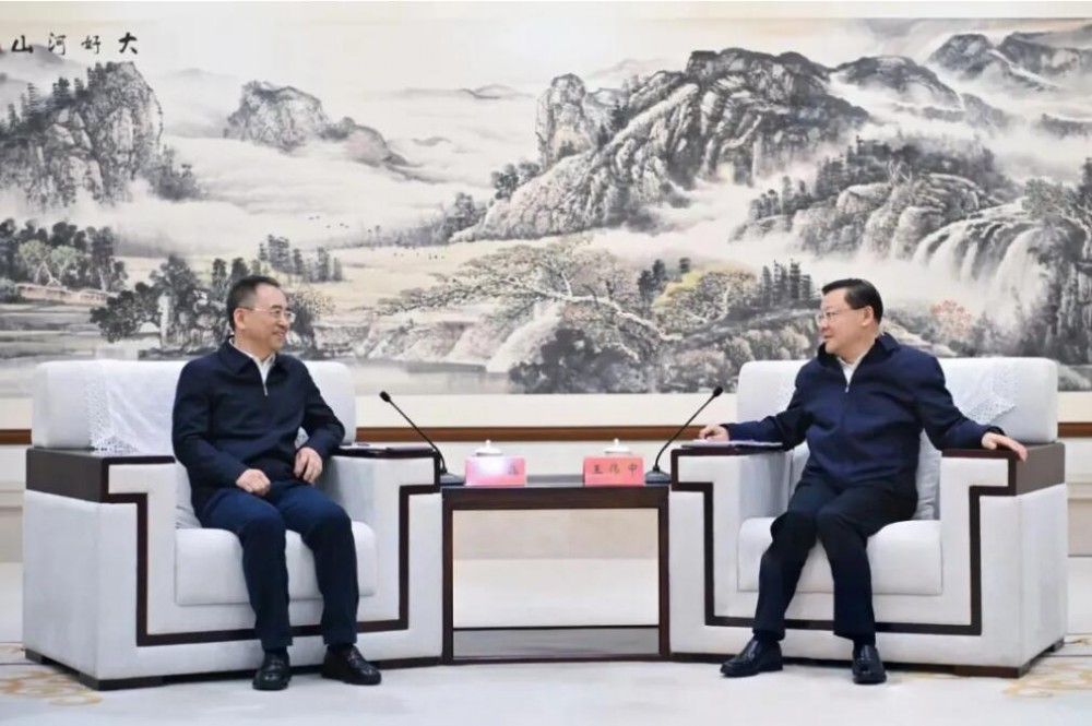 邹磊拜会内蒙古自治区党委书记王伟中、自治区人民政府主席包钢，